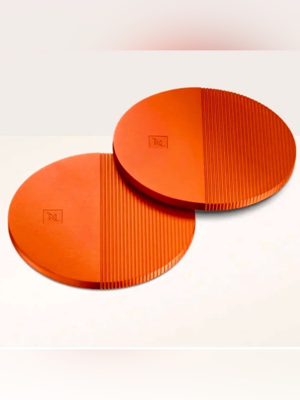 NEW Nespresso Barista Orange Coasters 2